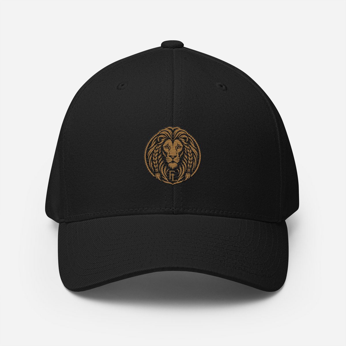 The Crown Fitted — Luxury Embroidered Cap
