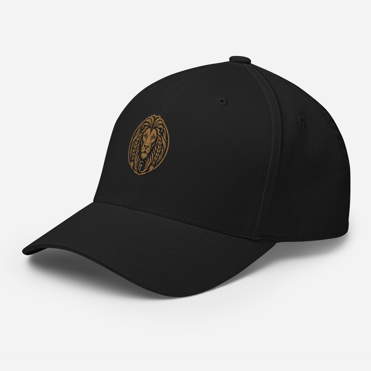 The Crown Fitted — Luxury Embroidered Cap