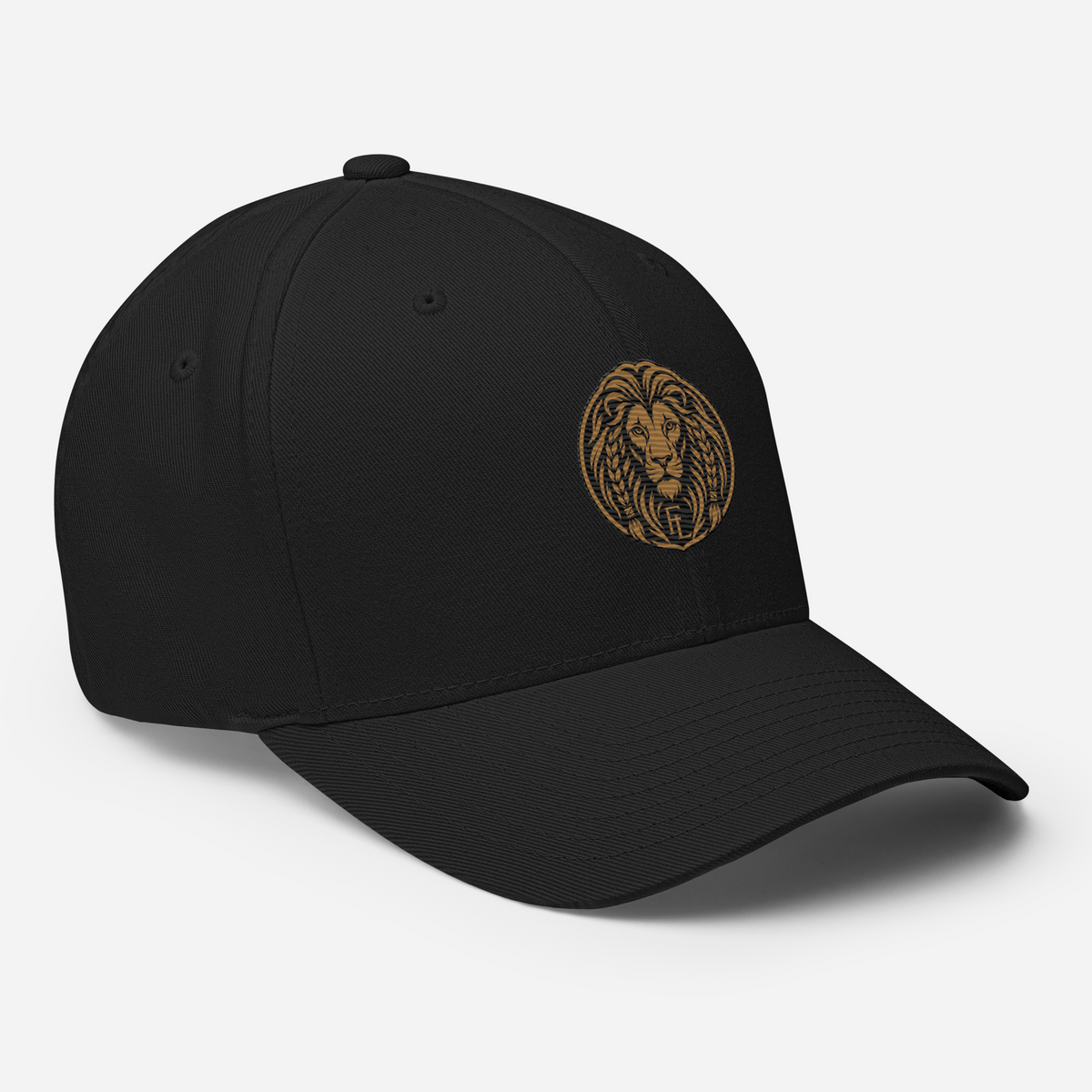 The Crown Fitted — Luxury Embroidered Cap