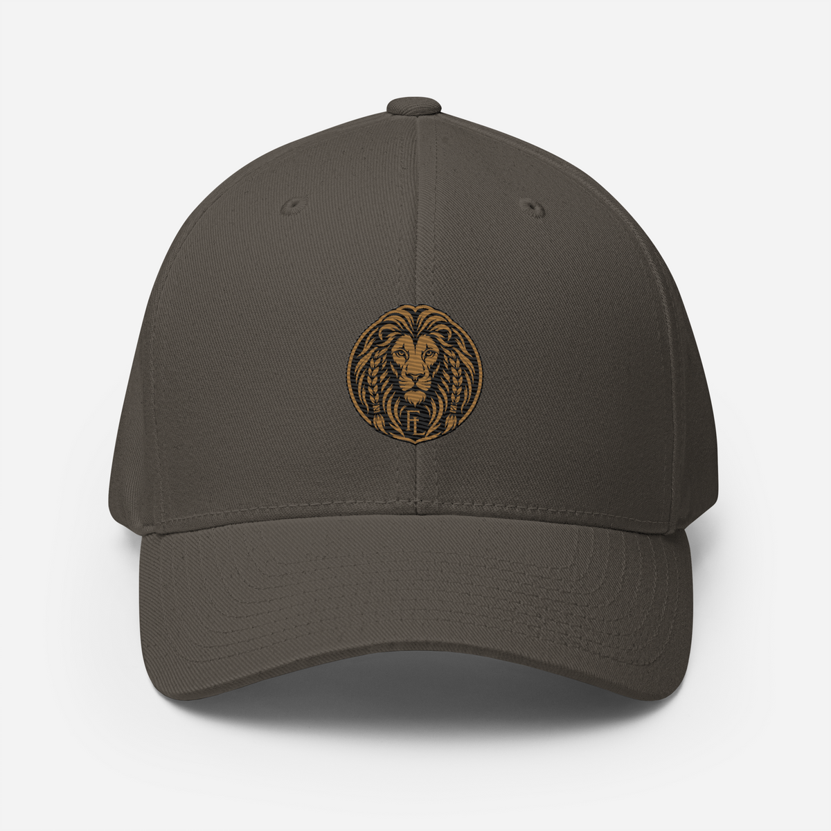The Crown Fitted — Luxury Embroidered Cap