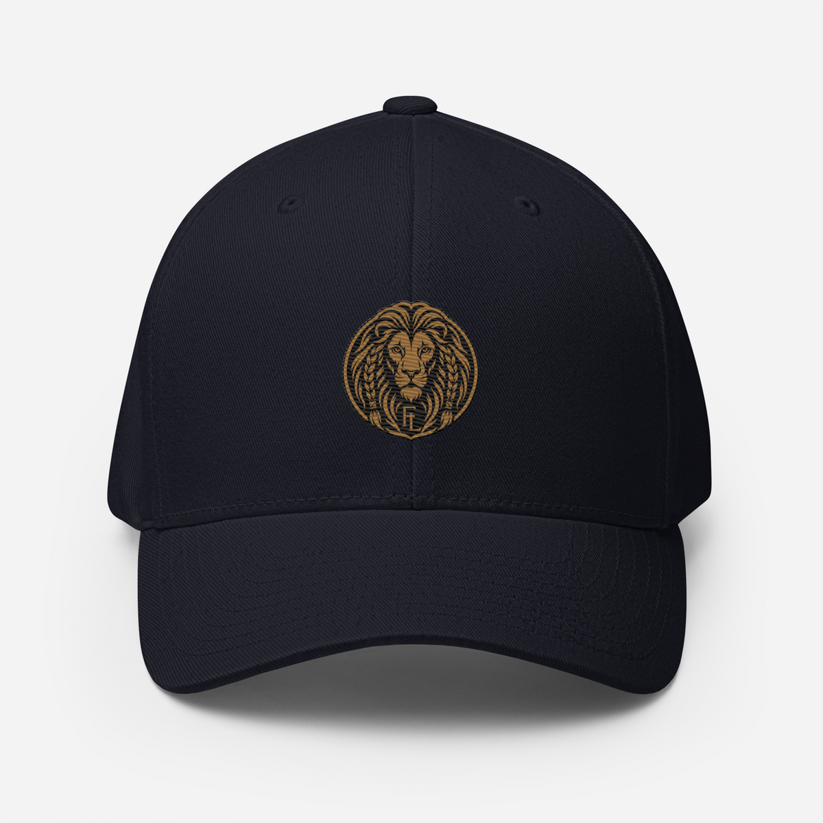 The Crown Fitted — Luxury Embroidered Cap