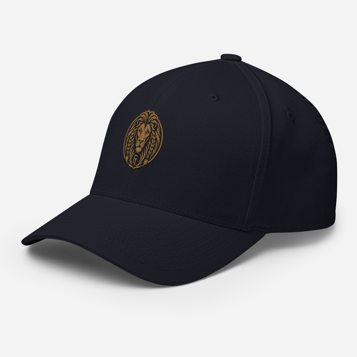 The Crown Fitted — Luxury Embroidered Cap