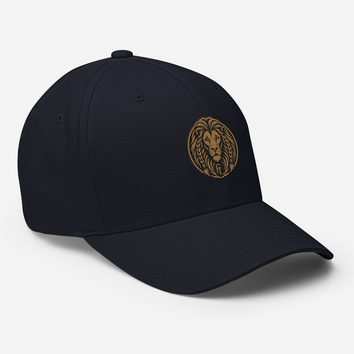 The Crown Fitted — Luxury Embroidered Cap
