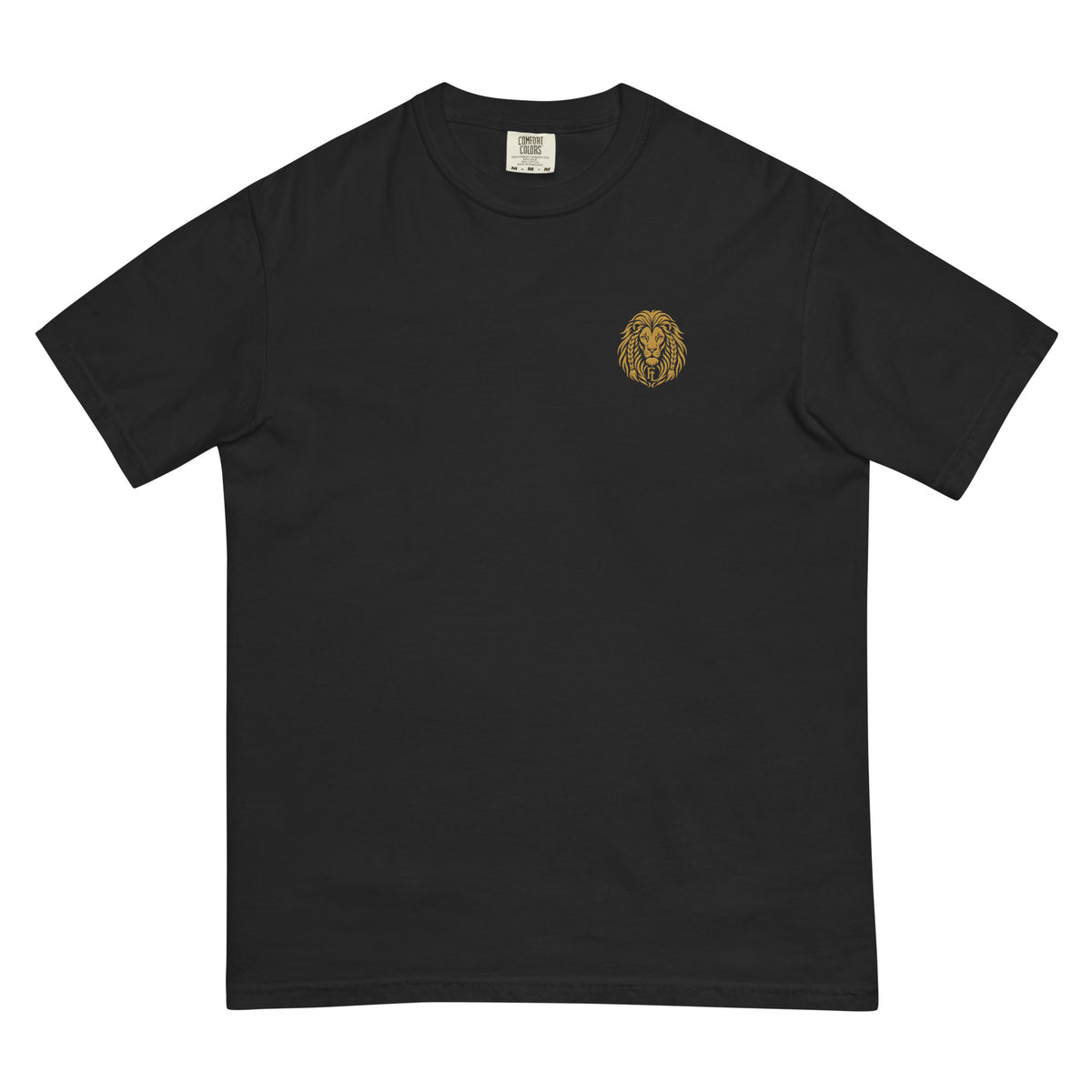 The Monarch Tee — Luxury Embroidered Heavyweight T-Shirt