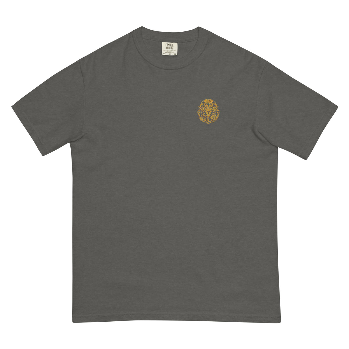 The Monarch Tee — Luxury Embroidered Heavyweight T-Shirt