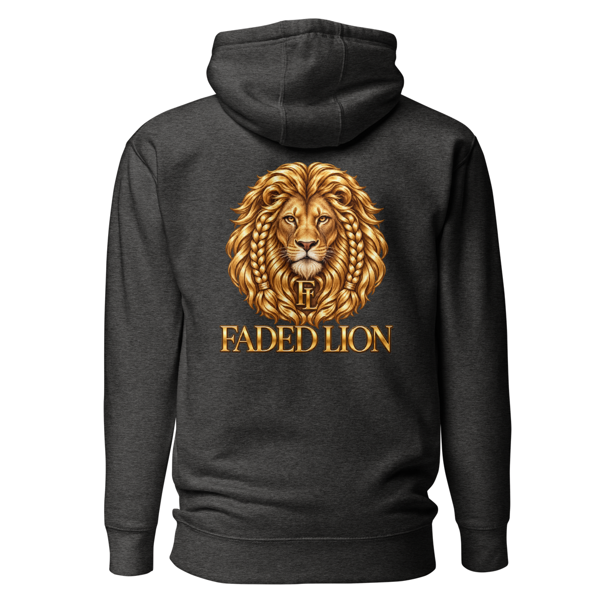 Faded Lion Signature Pullover Hoodie
